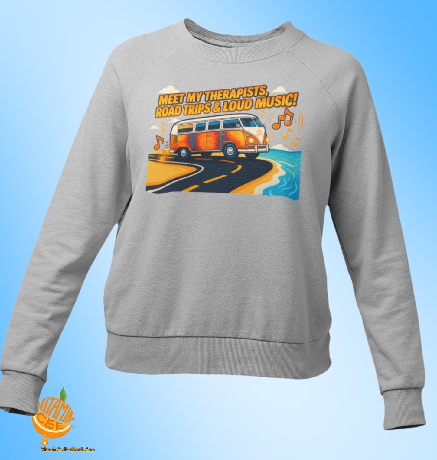 Fun Graphic Sweater for my Fellow Road Trippers!