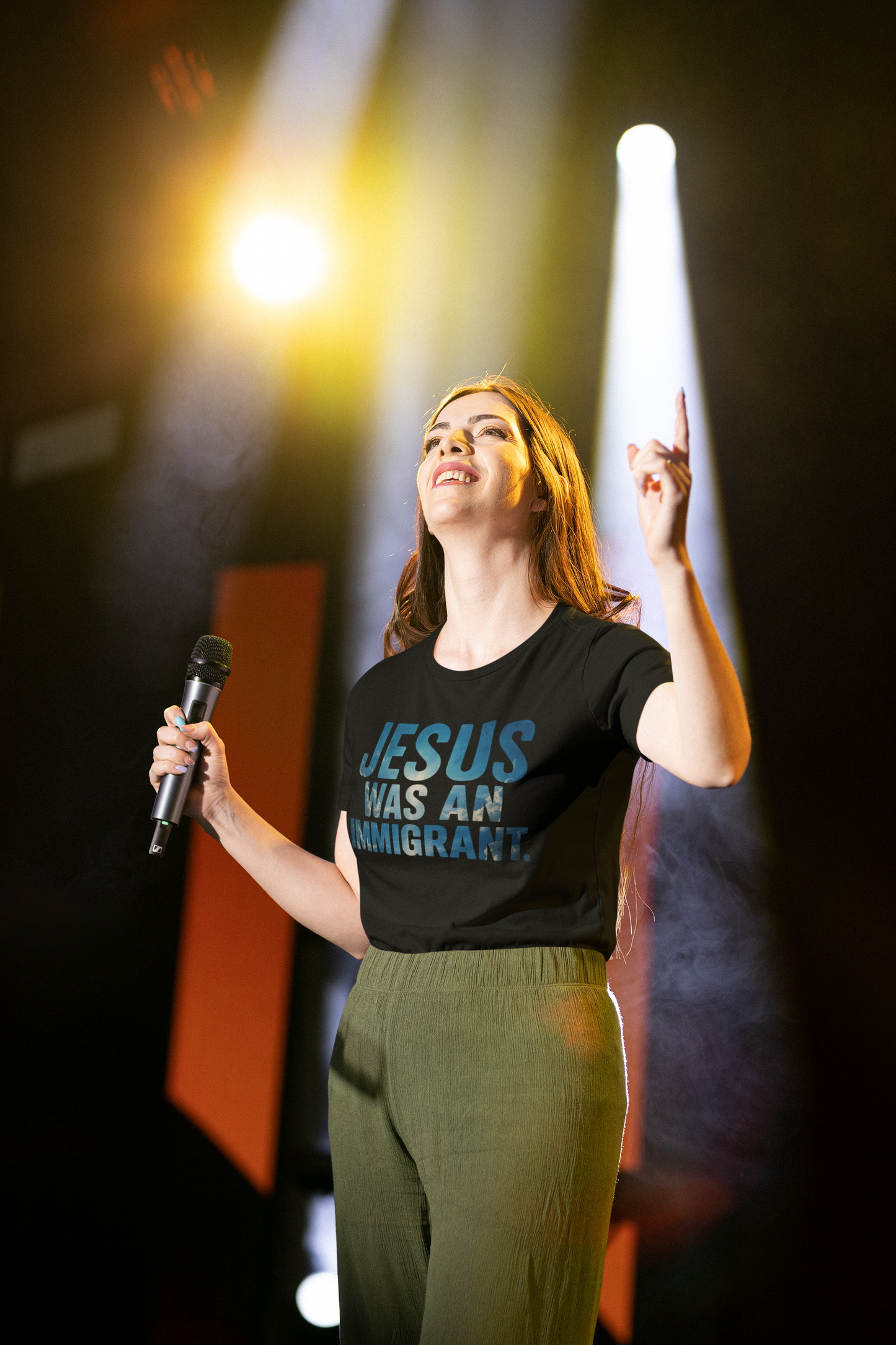 Jesus Was an Immigrant – Faith-Inspired Tee Shirt.