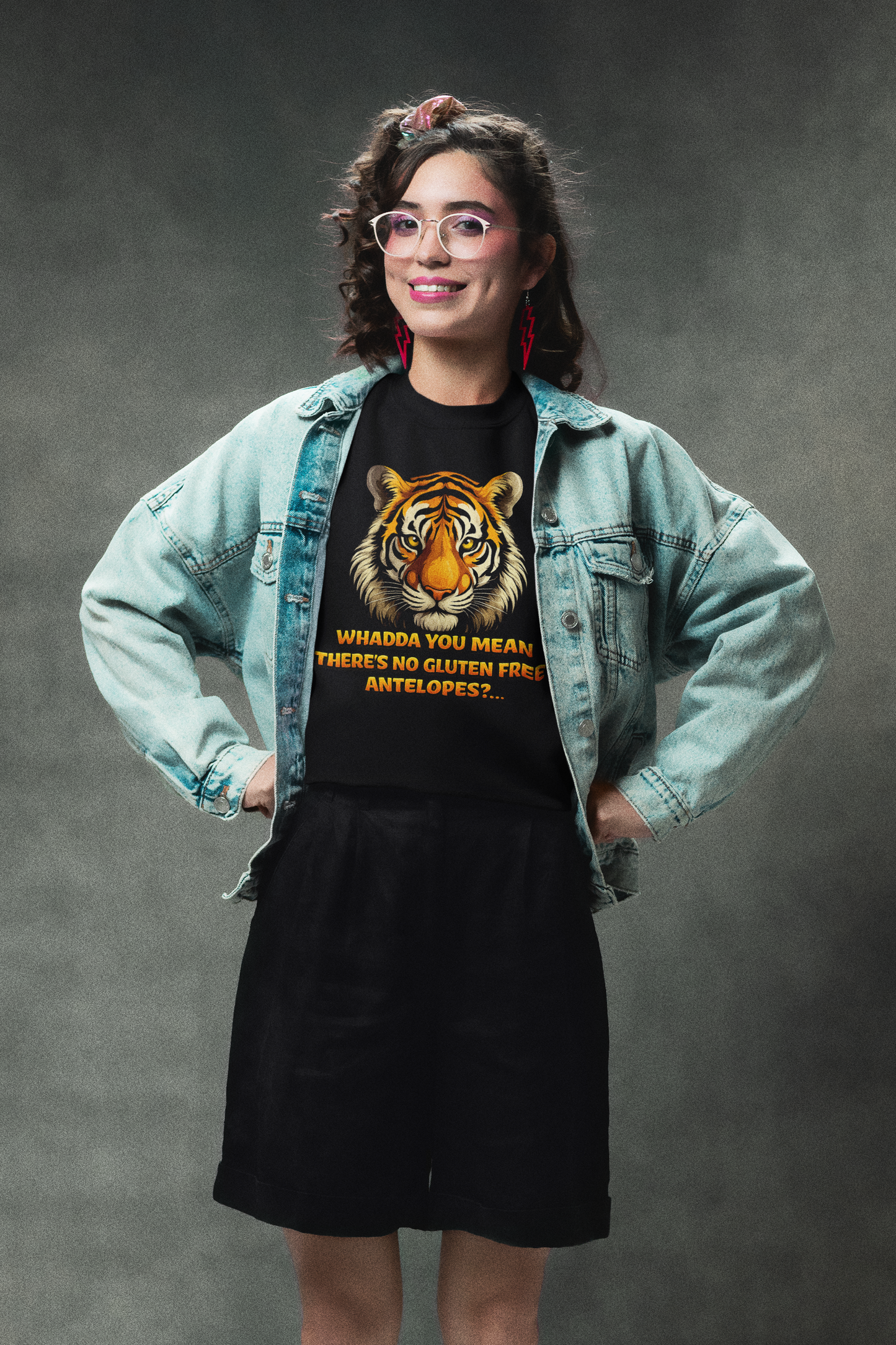 Whadda You Mean There’s No Gluten Free Antelopes? Funny Tiger Sweatshirt
