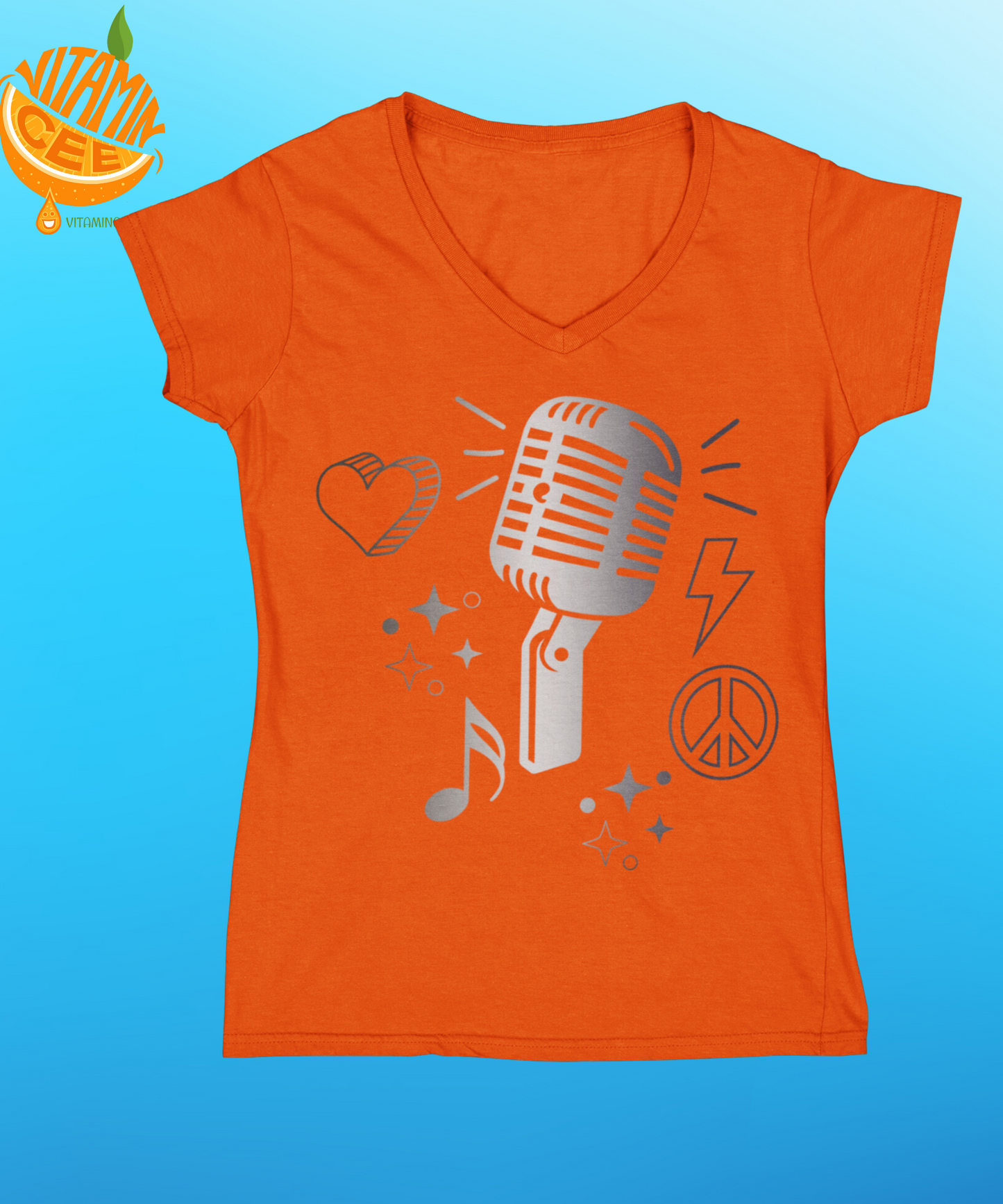 Fun & Cool Microphone Graphic Tees!