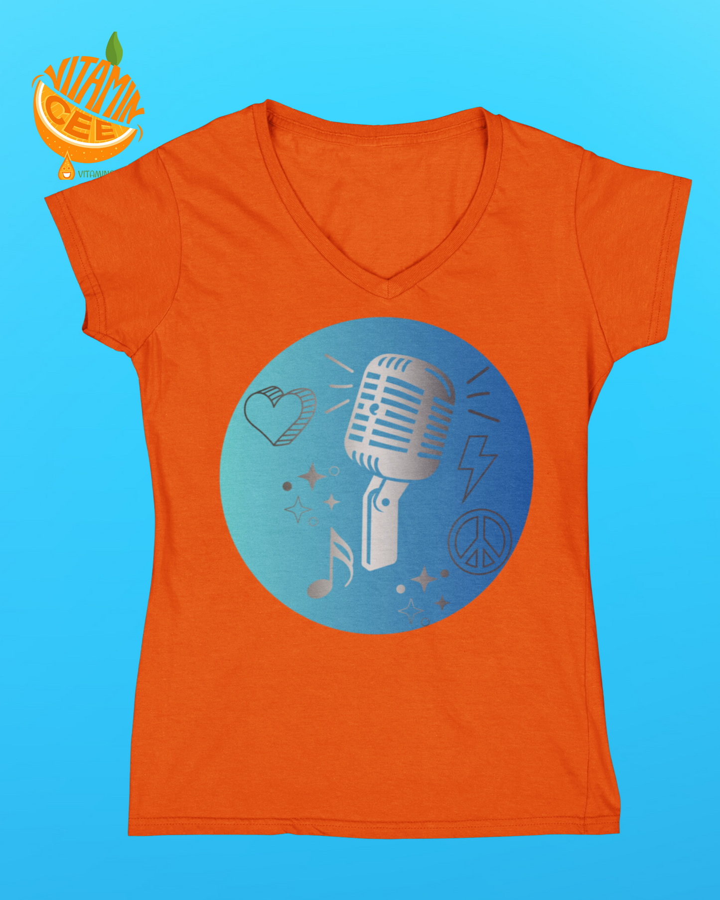 Fun & Cool Microphone Graphic Tees!