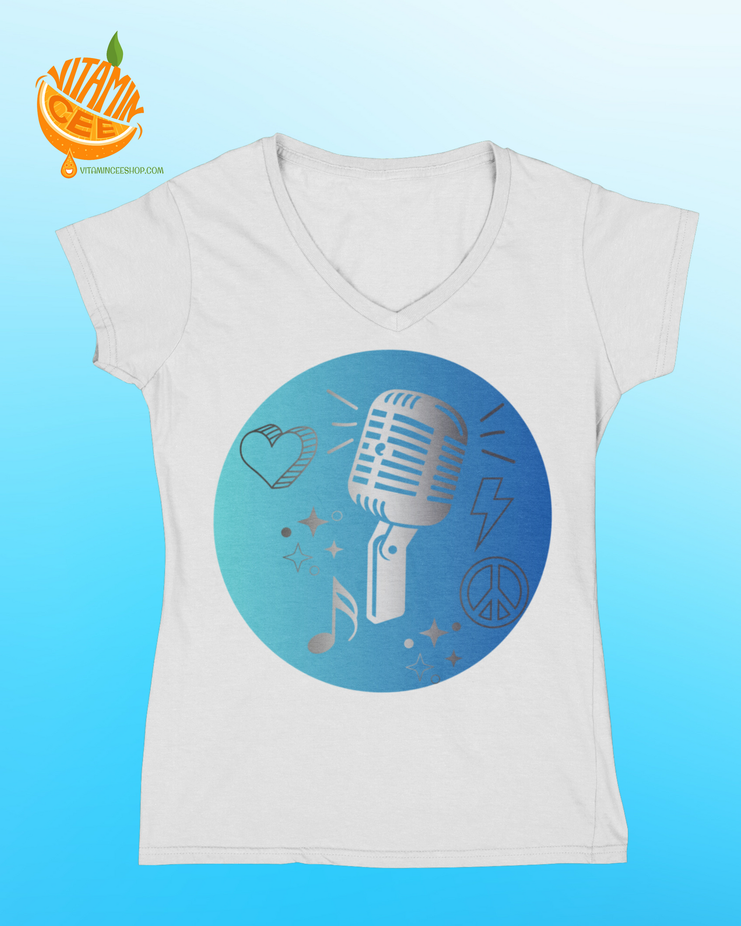 Fun & Cool Microphone Graphic Tees!