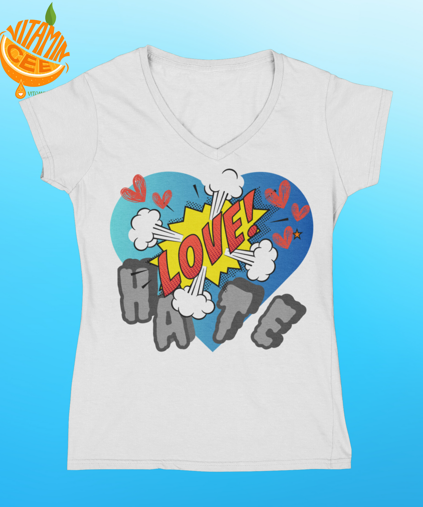 Fun Love vs hate Tee Shirt!