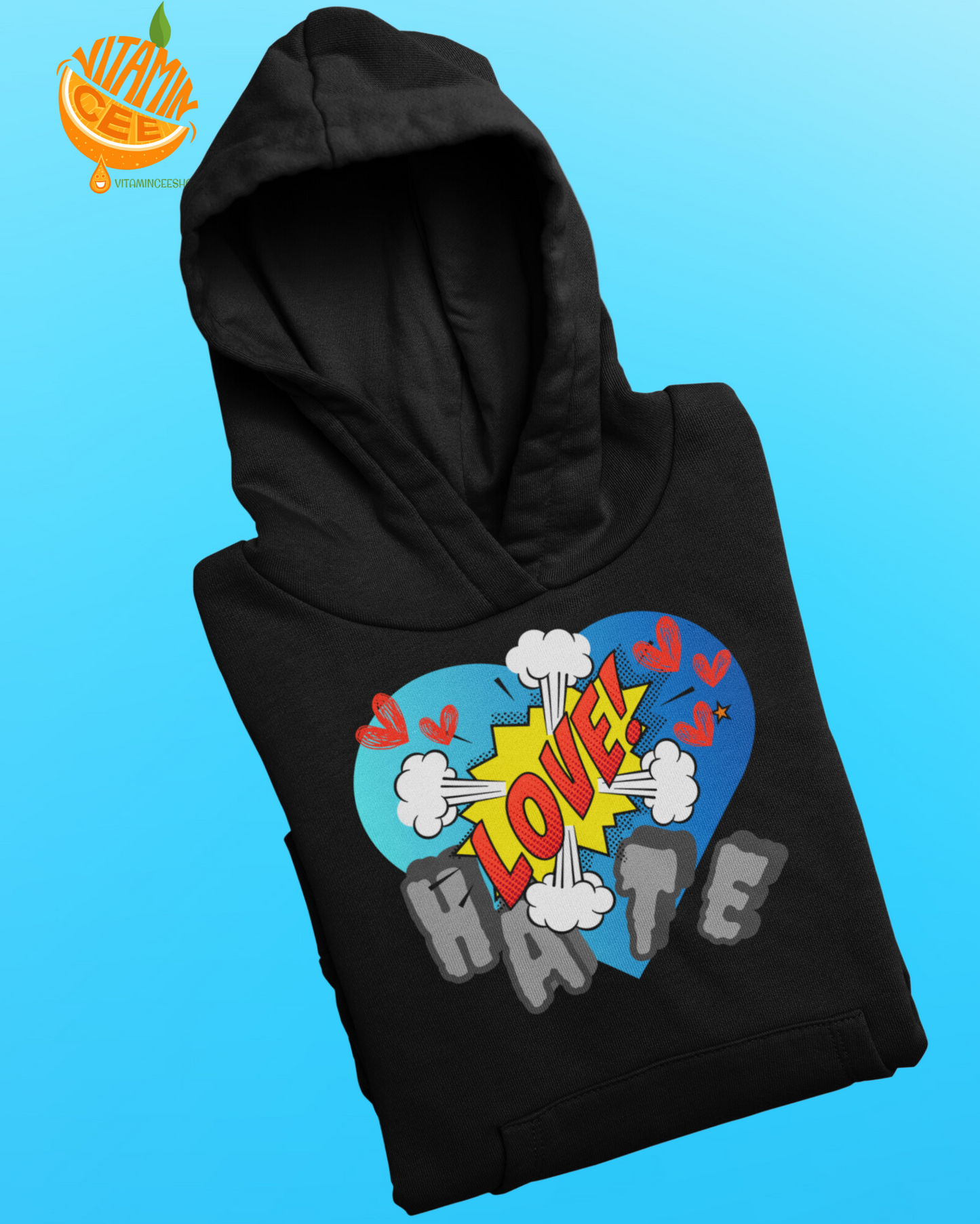 Fun Love vs Hate Hoodie!