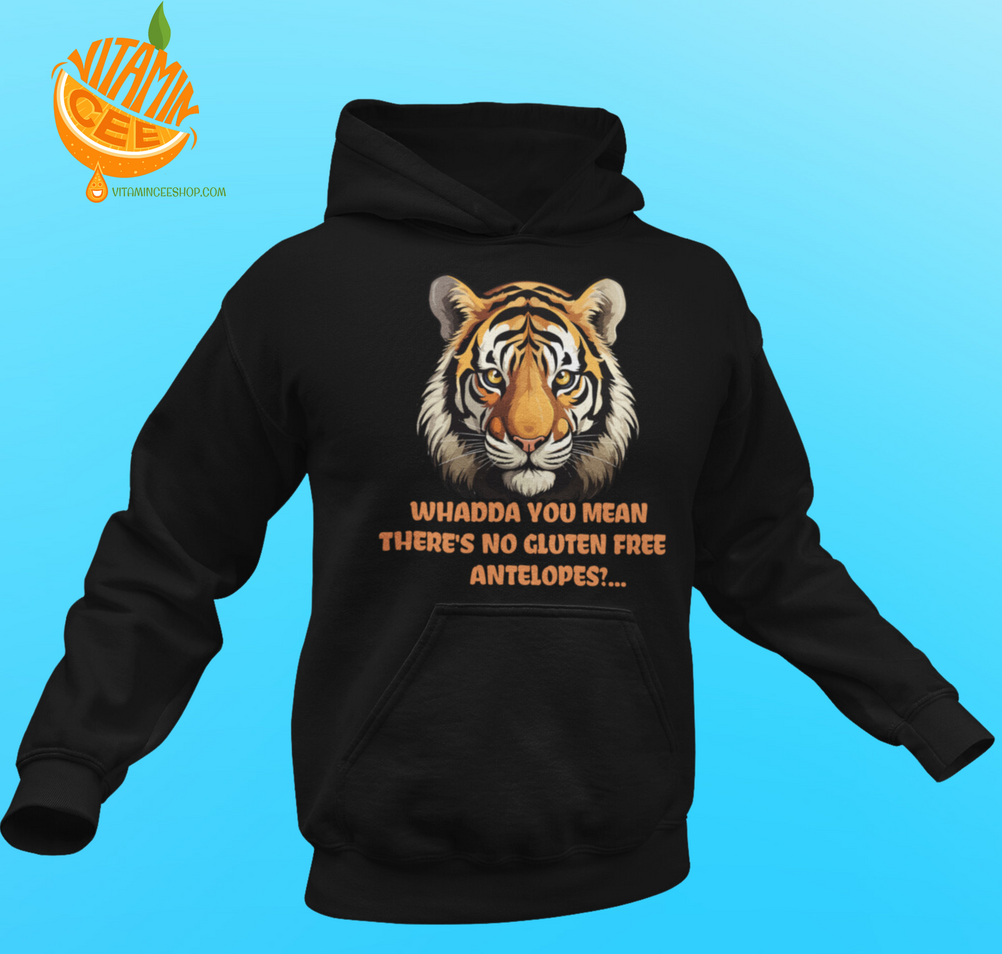 Fun Tiger Hoodie!