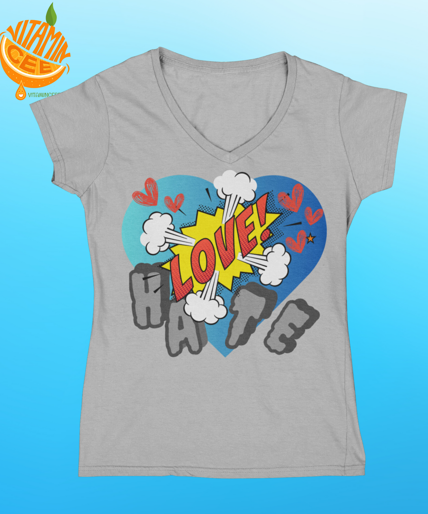 Fun Love vs hate Tee Shirt!