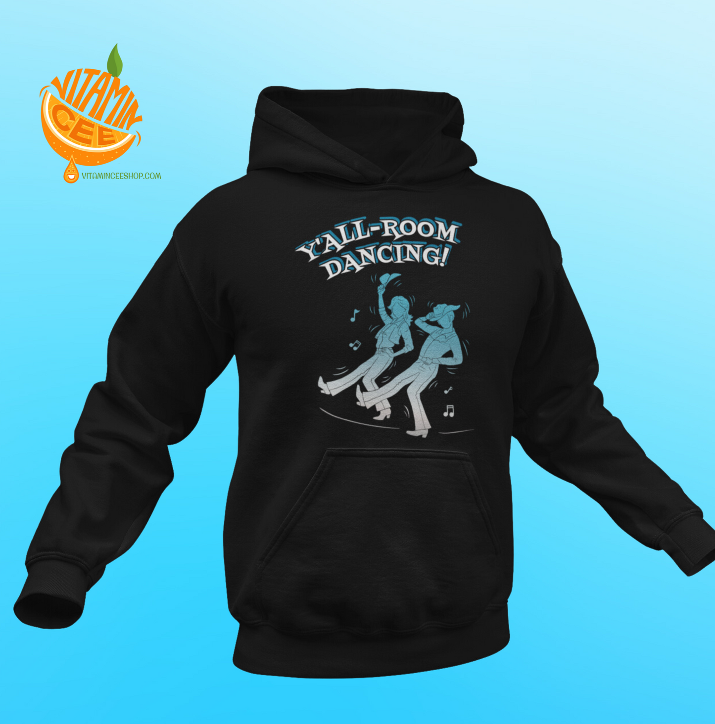 Fun Shirt & Hoodie for Country Music Dance Fans!