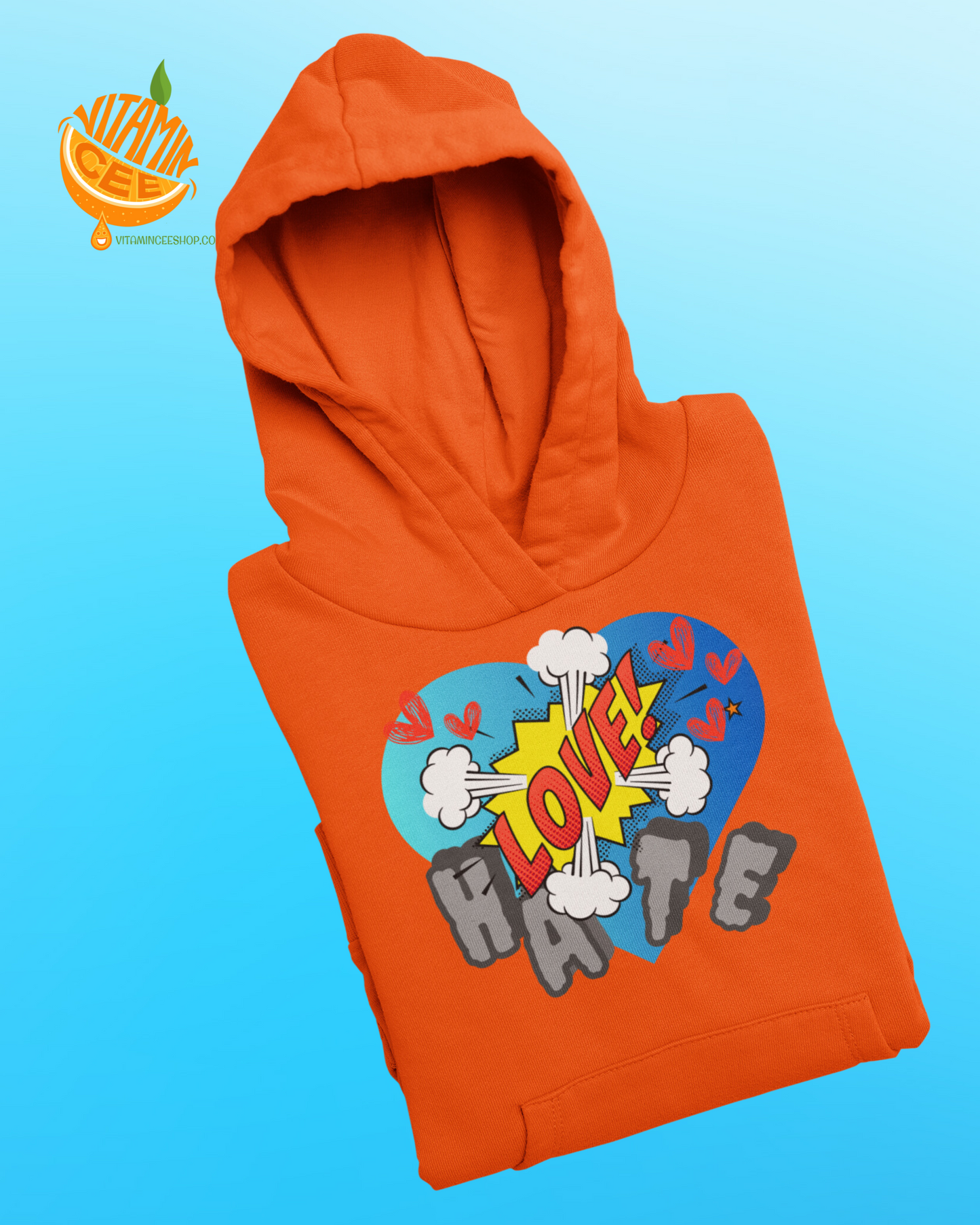 Fun Love vs Hate Hoodie!