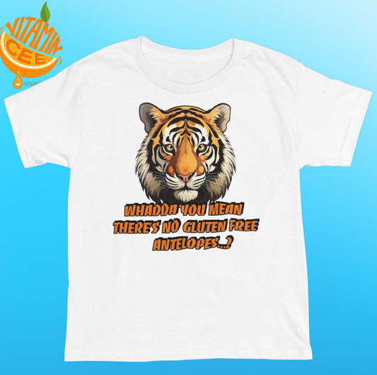 Cool & Funny Tiger Graphic Tee Shirt!