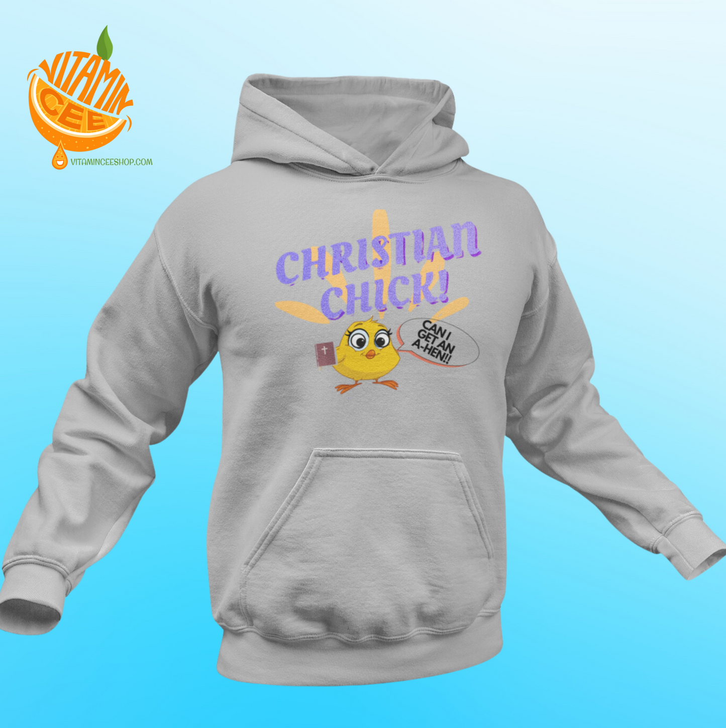 Fun Faith Based Hoodie for the Ladies!