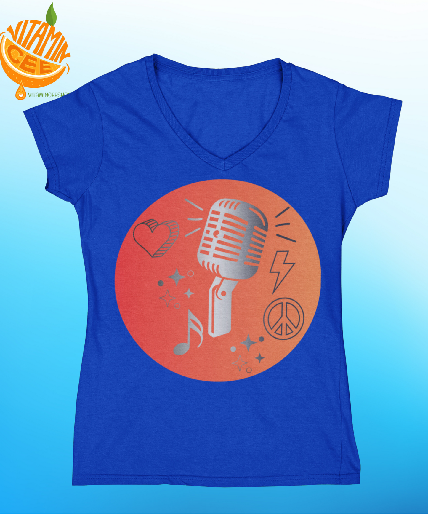 Fun & Cool Microphone Graphic Tees!