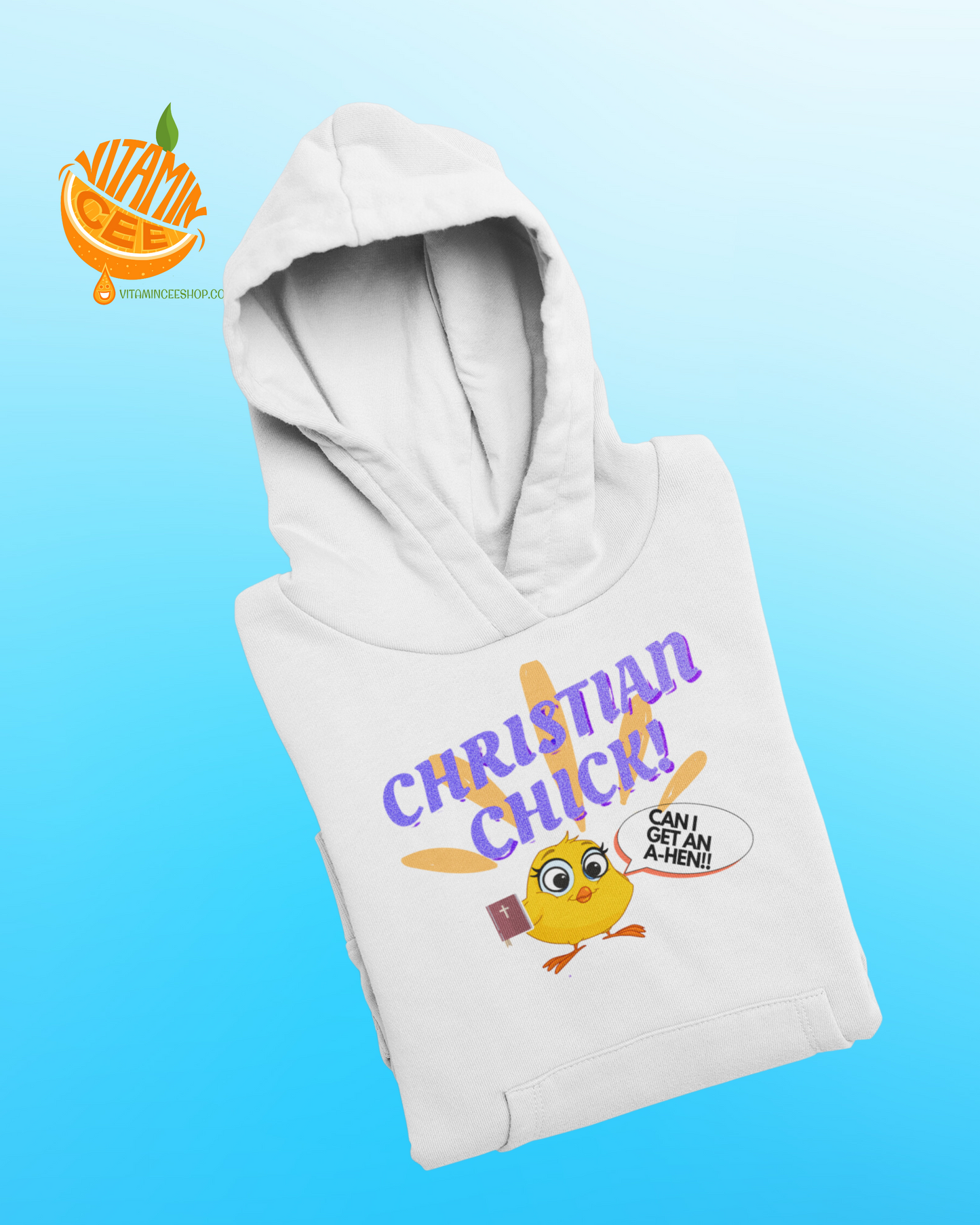 Fun Faith Based Hoodie for the Ladies!