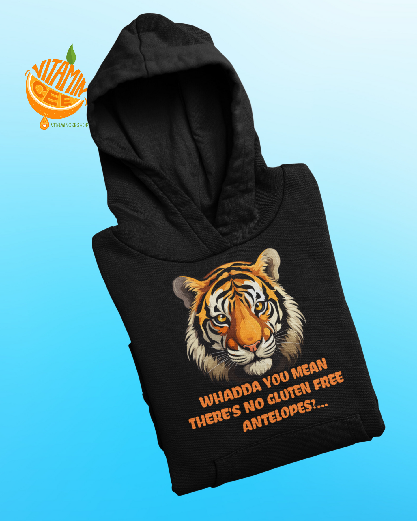 Fun Tiger Hoodie!