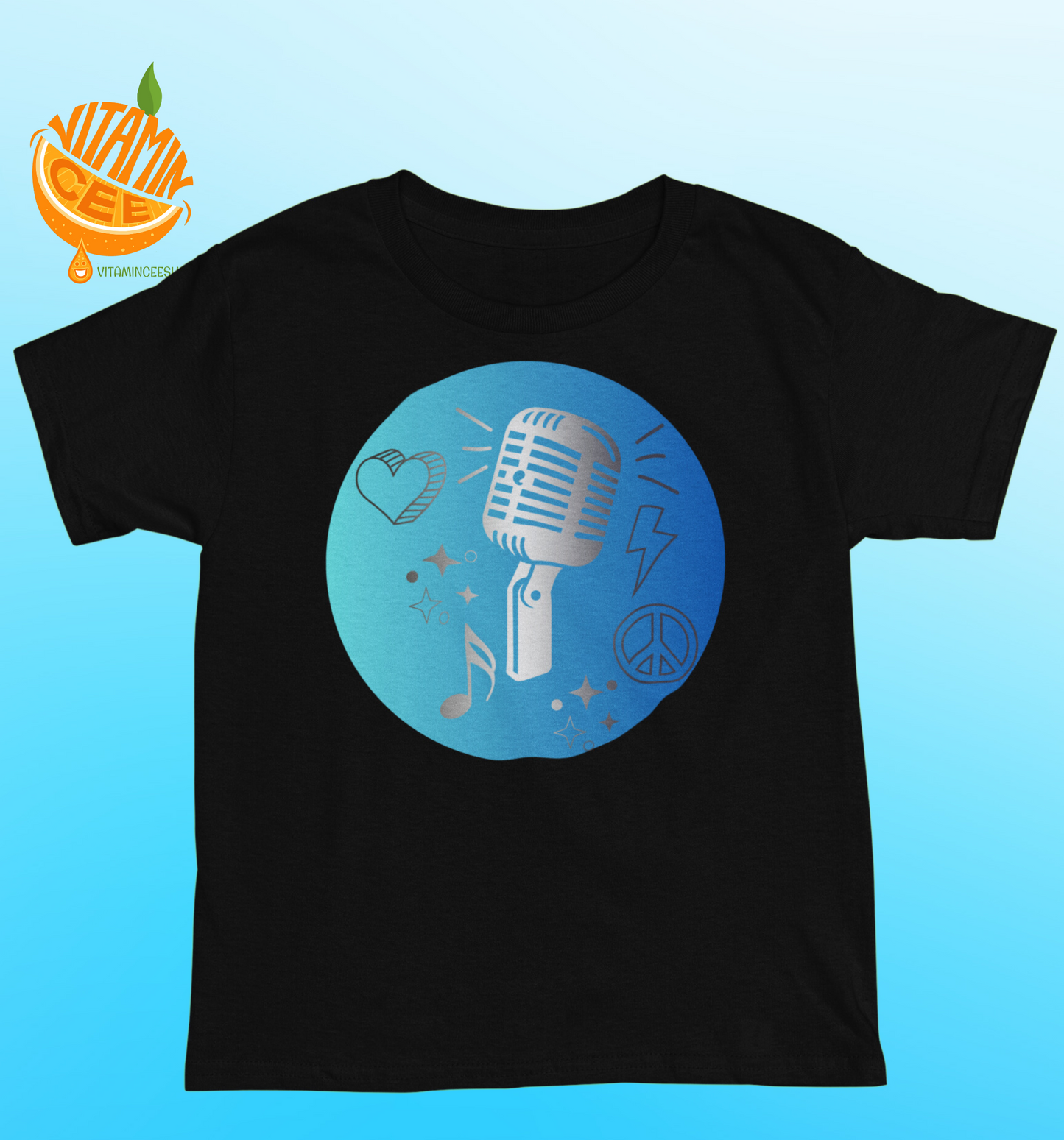 Fun & Cool Microphone Graphic Tees!