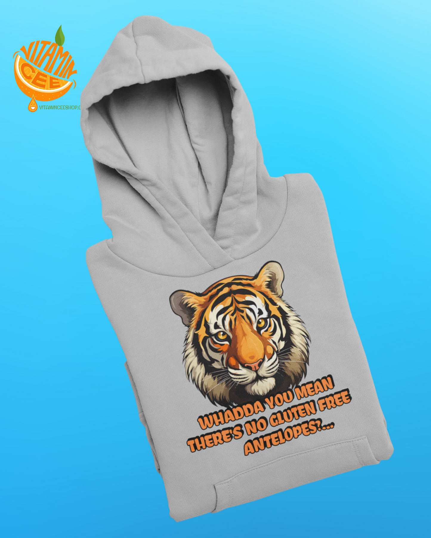 Fun Tiger Hoodie!