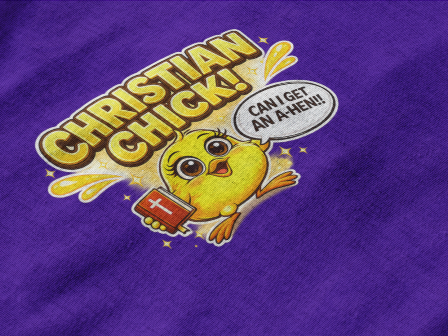 Christian Chick Shirt – Funny Christian Women’s Faith T-Shirt