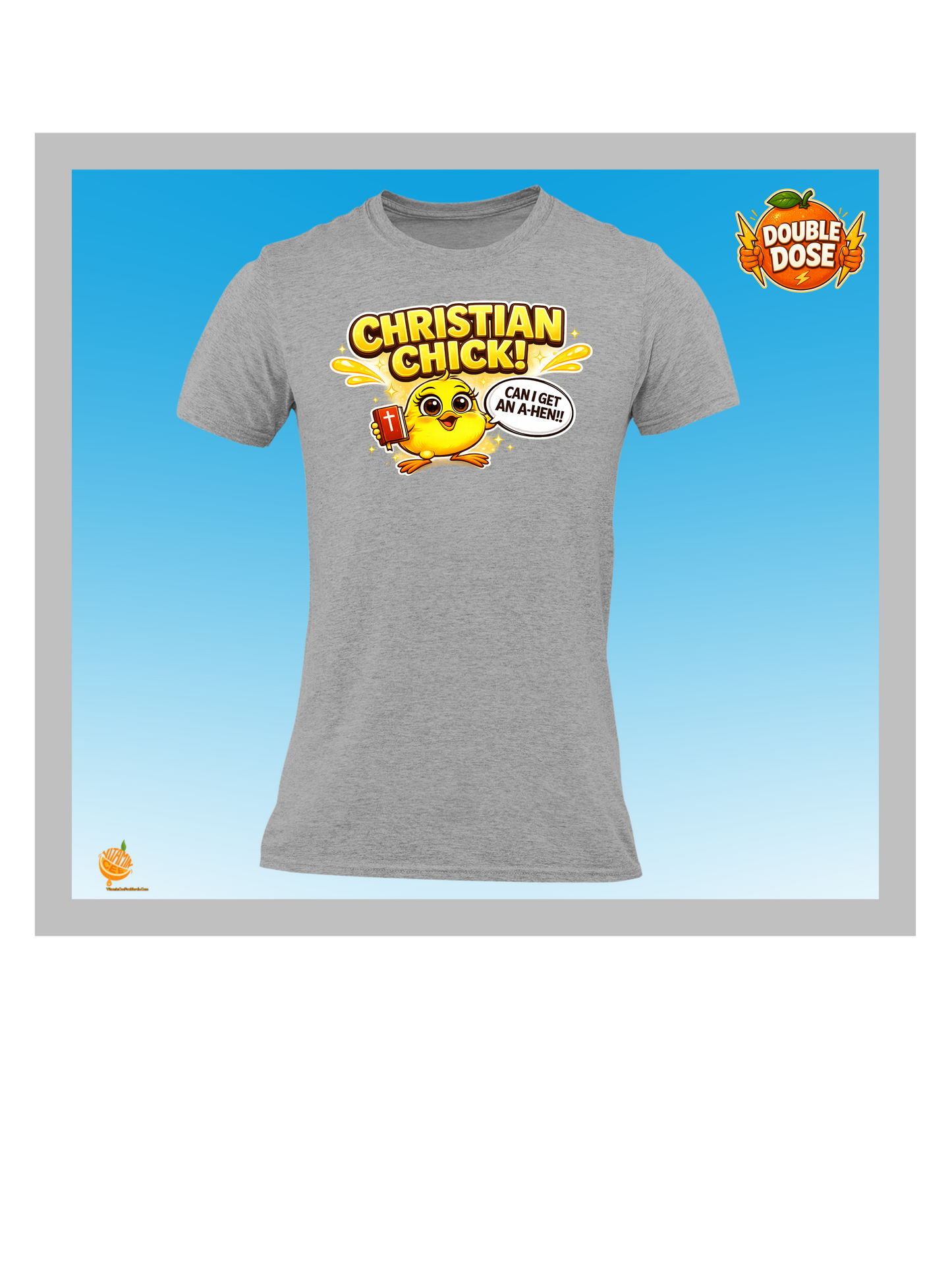 Christian Chick Shirt – Funny Christian Women’s Faith T-Shirt