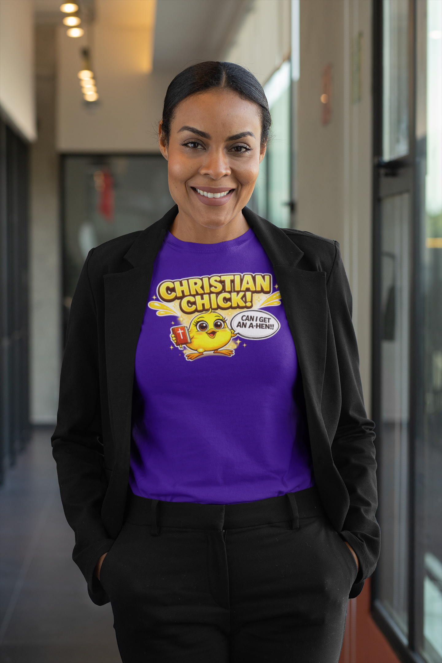 Christian Chick Shirt – Funny Christian Women’s Faith T-Shirt