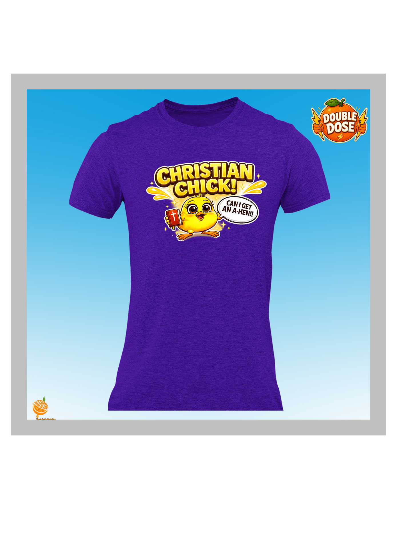 Christian Chick Shirt – Funny Christian Women’s Faith T-Shirt