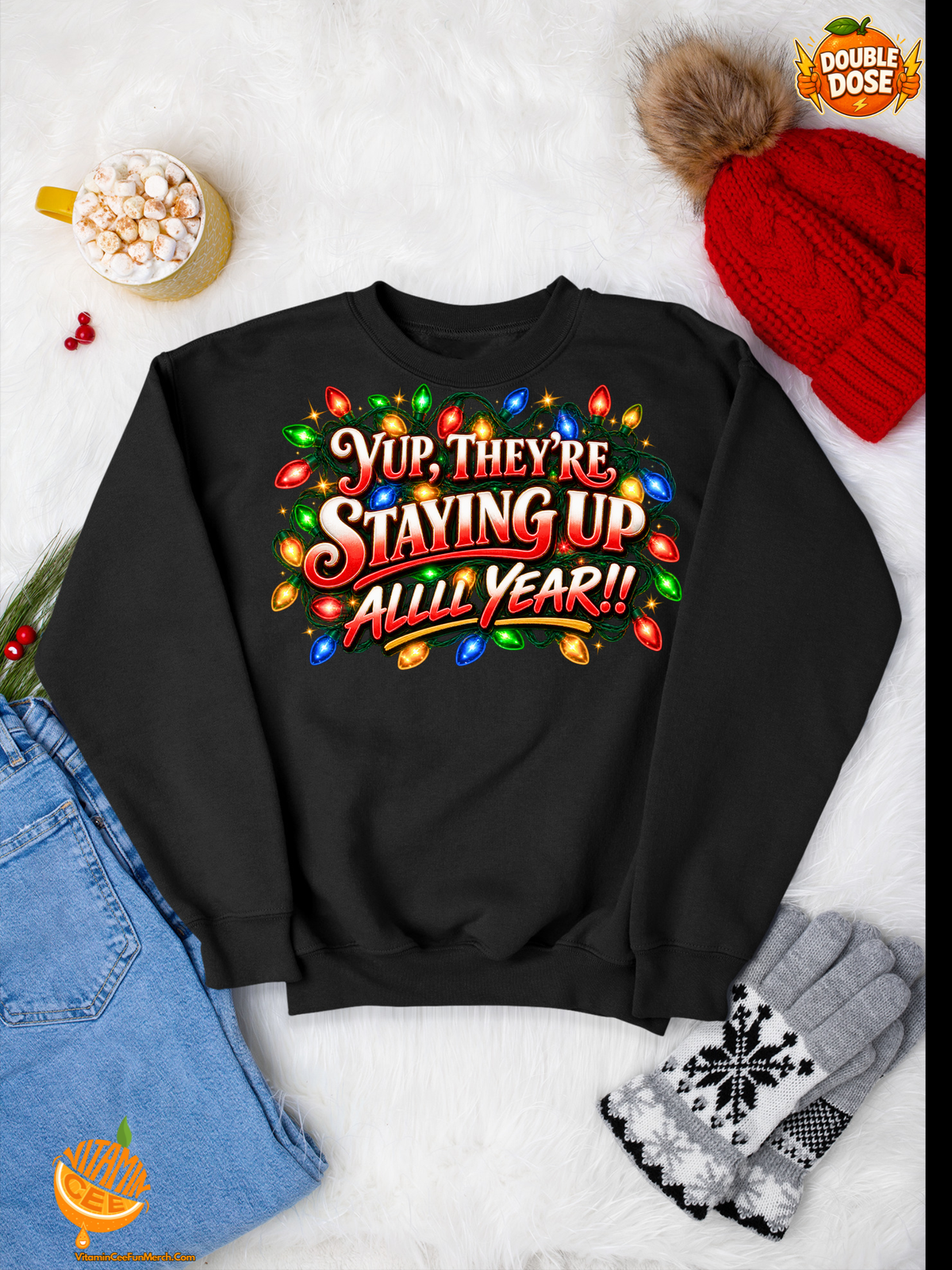 FUN CHRISTMAS SWEATER THAT YOU CAN WEAR ALLLLL YEAR!