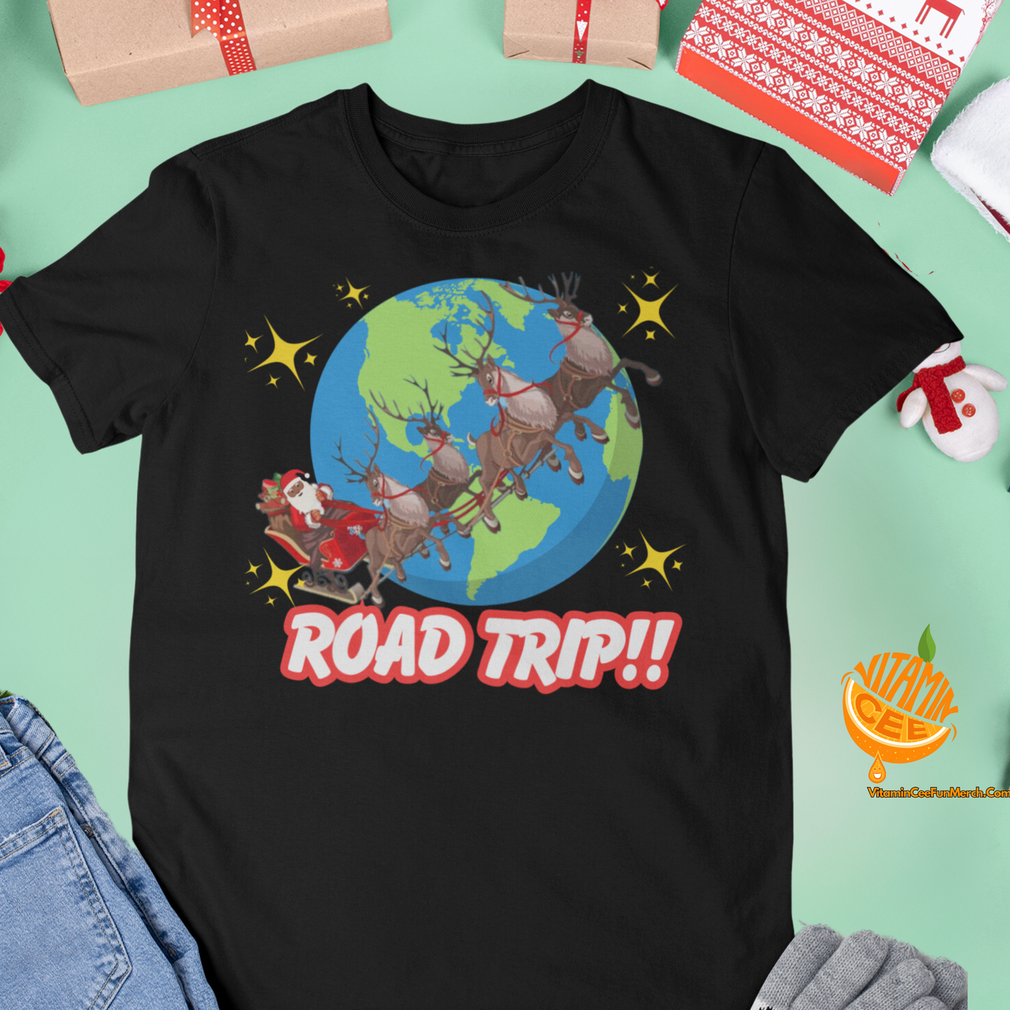 Road Trip Lovers, Come get your Christmas Tee!