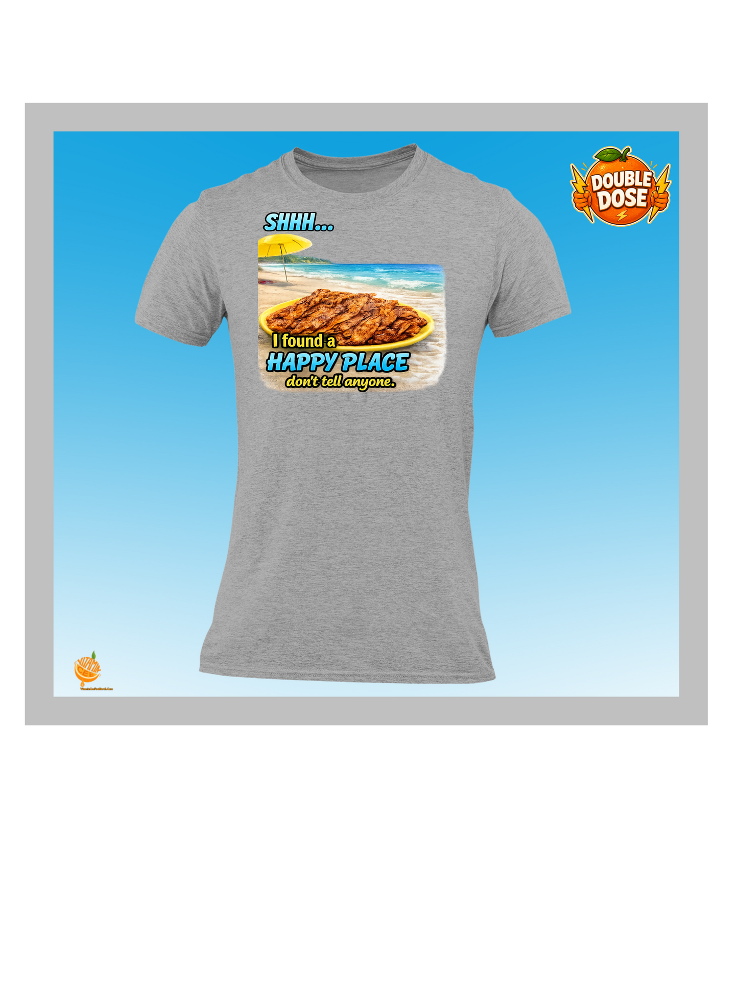 I'm in my Happy Place Bacon Beach T -Shirt