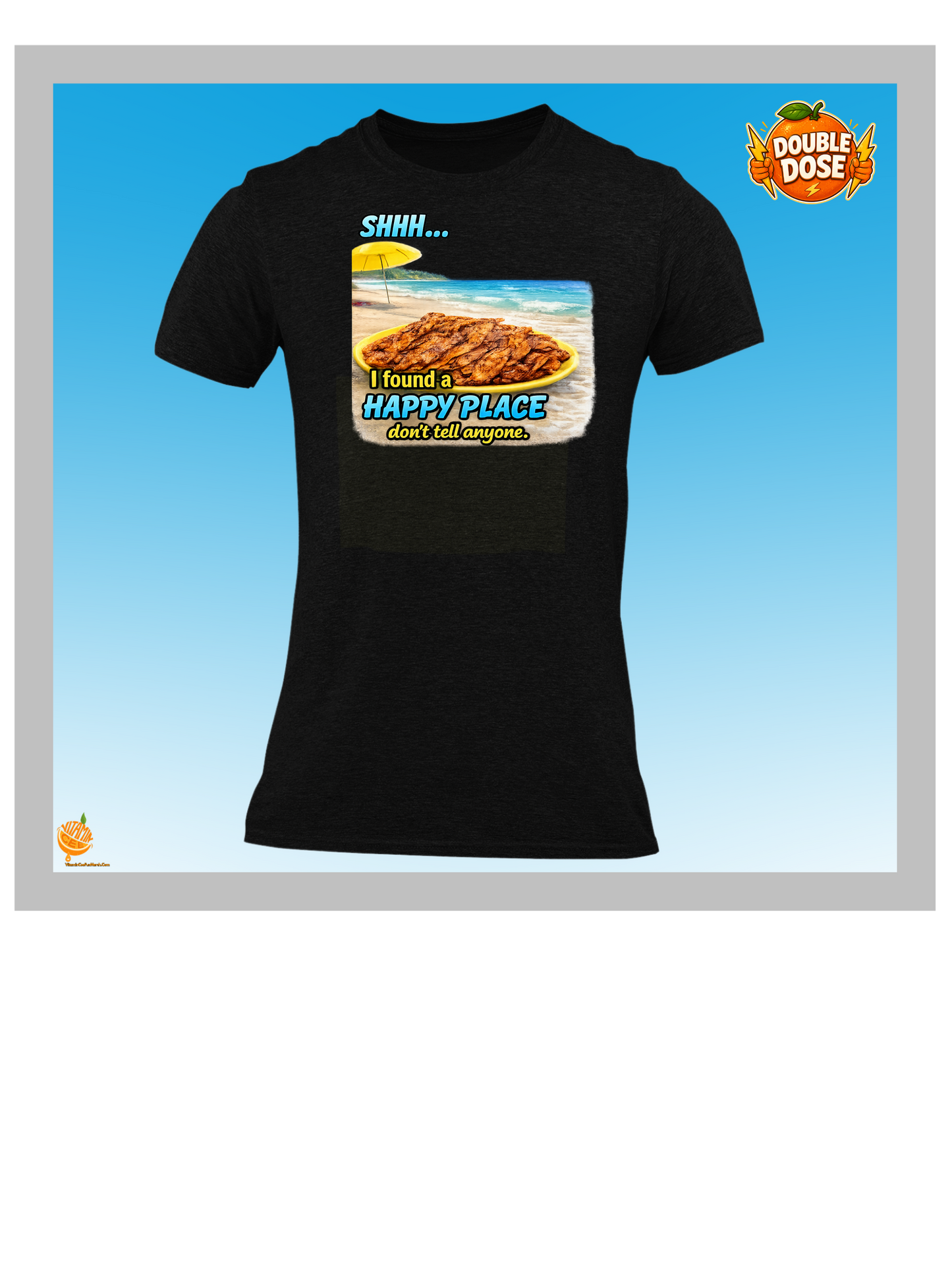 I'm in my Happy Place Bacon Beach T -Shirt