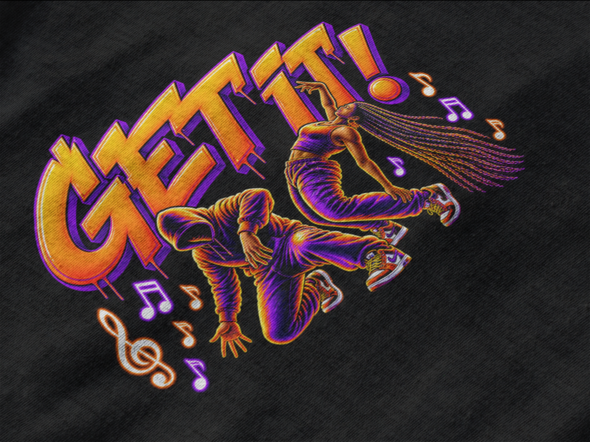 Graphic Dance Sweatshirt GET IT!!! Seriously, GET IT!