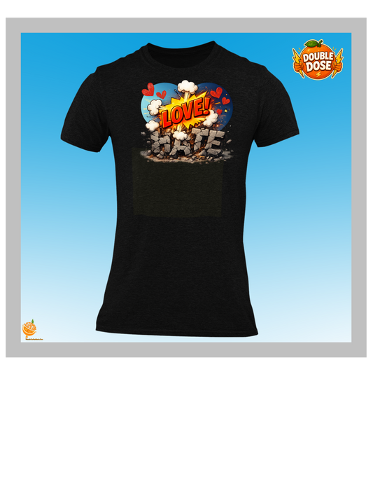 Positive love message shirt