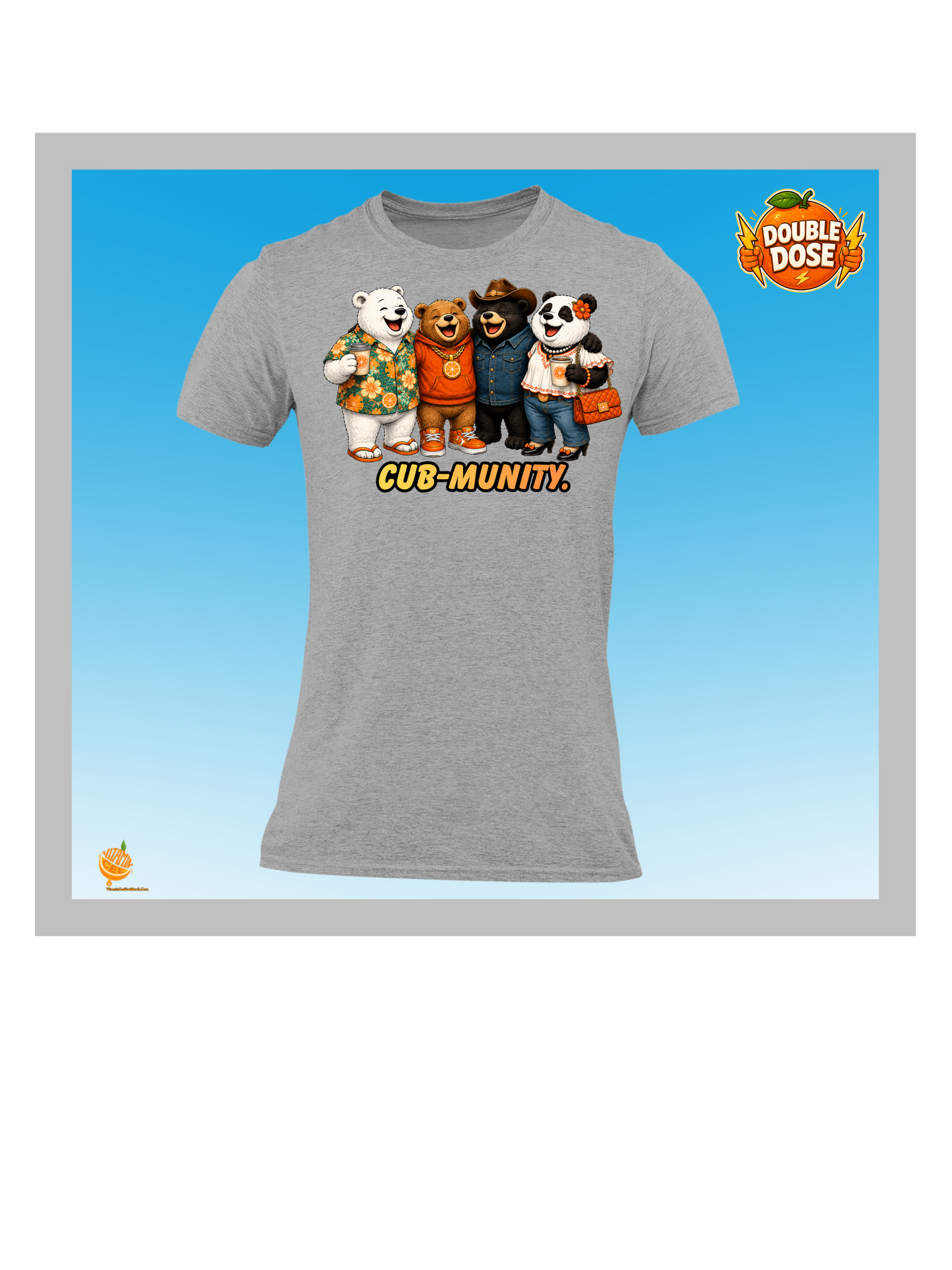 Cub-Munity Bears Shirt – Cute Animal Friends Community Tee