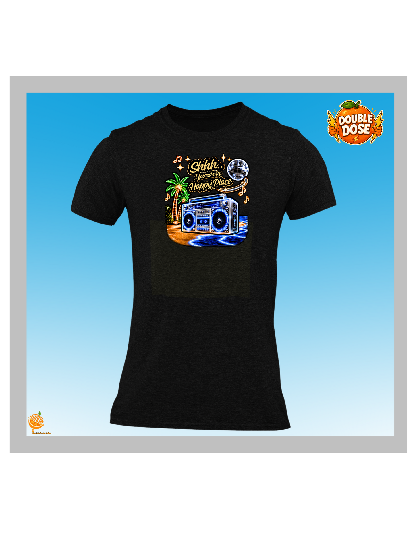 I’m In My Happy Place Shirt – Retro Music Beach T-Shirt