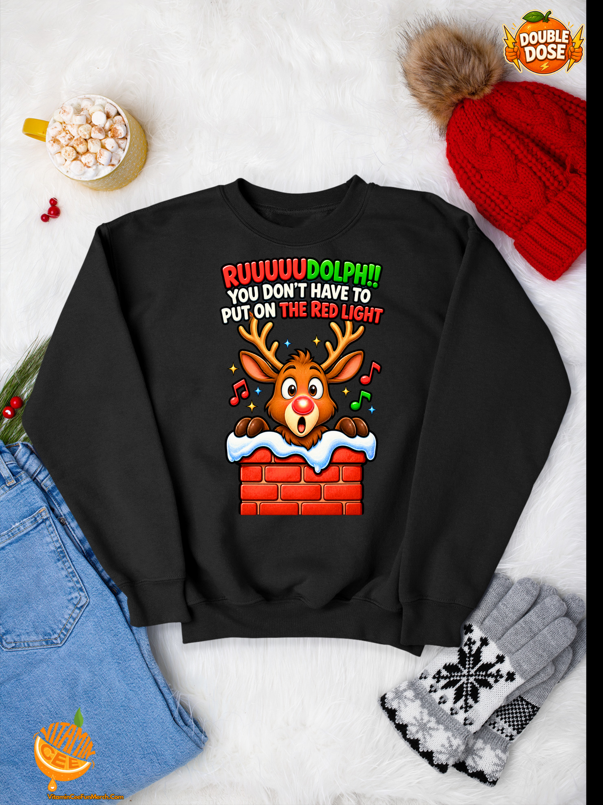 Fun Christmas Sweater for 80's Music Lovers!!!